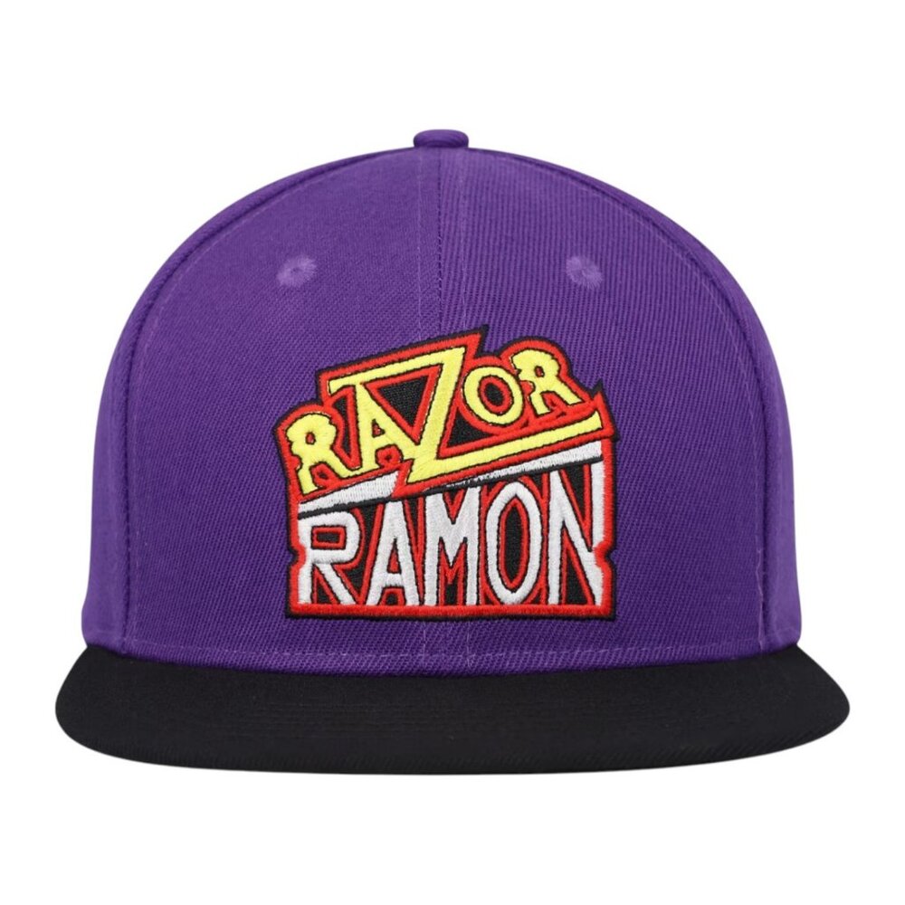 Chalk Line Razor Ramon / Scott Hall Retro Snapback Hat Cap WWF WWE WCW Purple